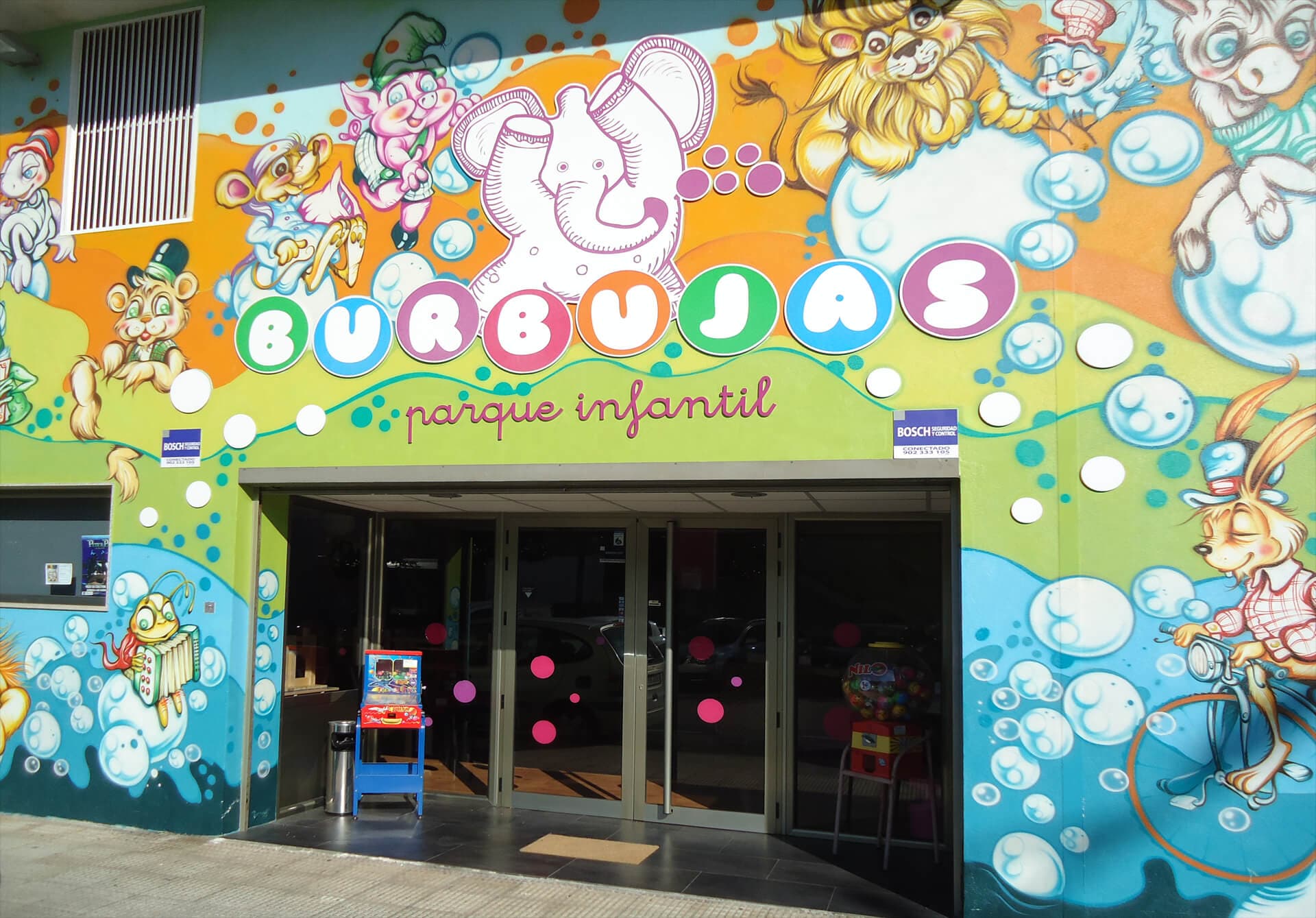 Burbujas: el paraíso de diversión para los niños y niñas.